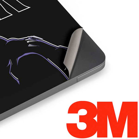 Marvel Black Panther Night Time Watch Apple MacBook Air Skin